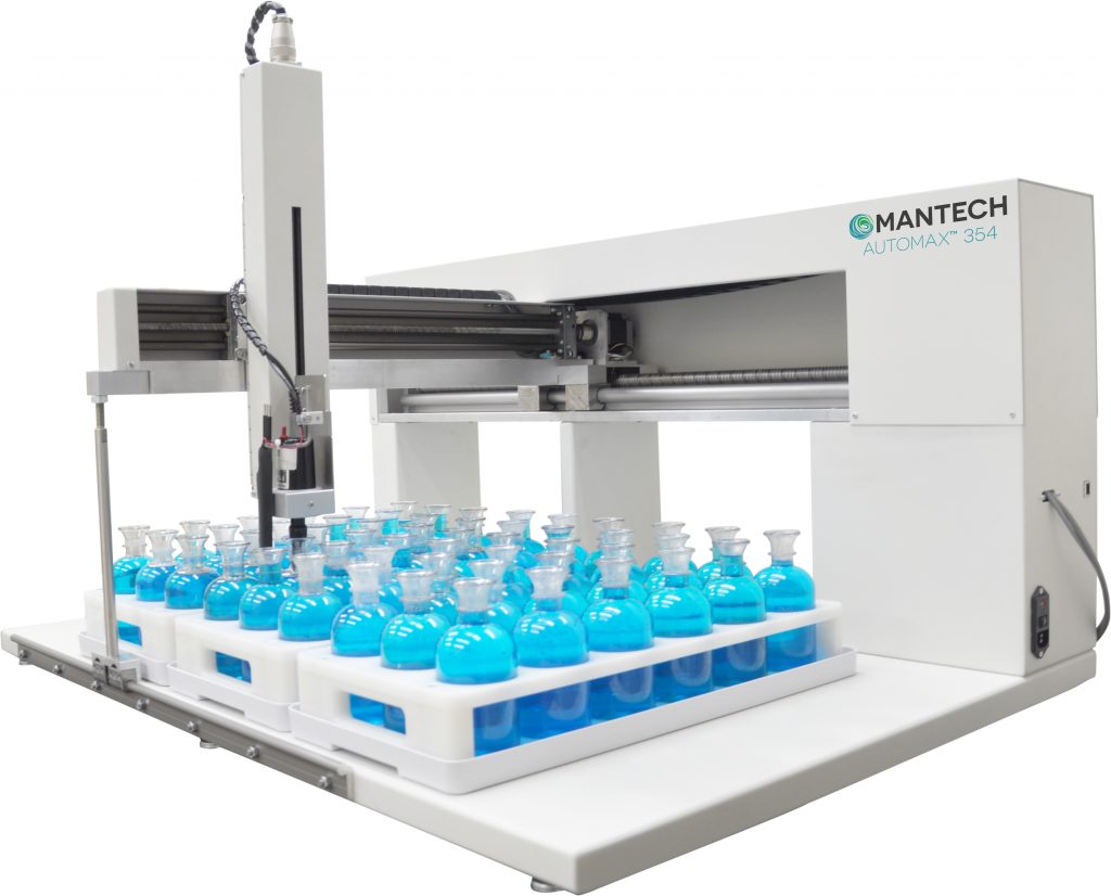 MANTECH's 300 series autosampler for biochemical oxygen demand analysis.