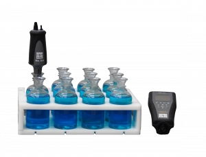 Manual Biochemical Oxygen Demand Analysis. 11 bottles with optical probe.