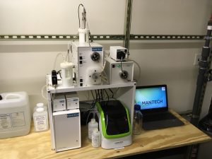 Figure 2: MANTECH Online PeCOD Analyzer for surface water monitoring and disinfection byproduct formation monitoring