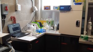 Mantech's Benchtop L100 PeCOD COD Analyzer in the Oland Brewery in Halifax