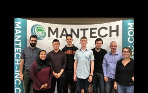 Co-op students from the University of Guelph, with their supervisors and MANTECH President and CEO.